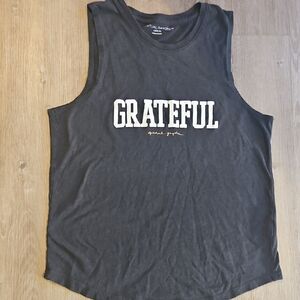 Spiritual Gangster Grateful  Tank Top Size Medium